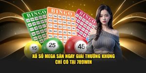 Xổ số Mega tại hệ thống 789win